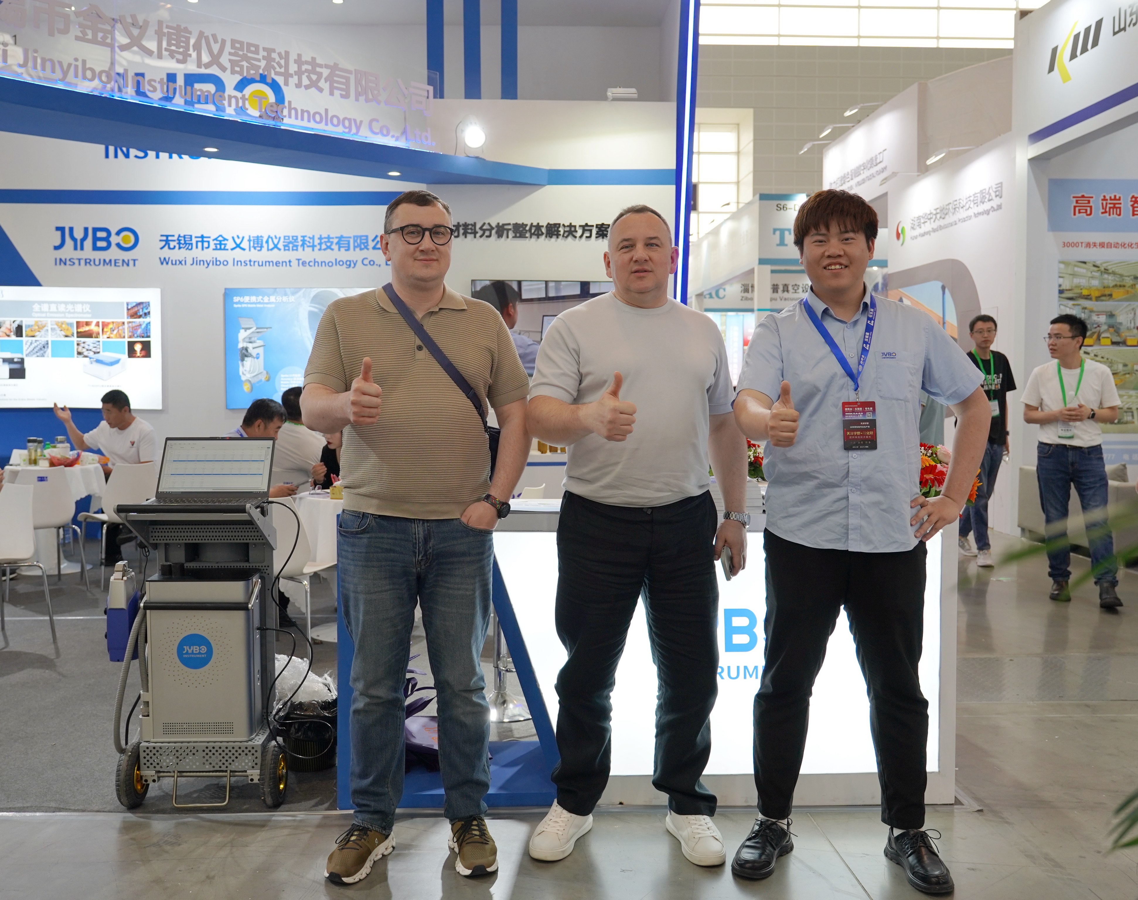 金義博儀器|第二十三屆中國(guó)國(guó)際鑄造博覽會(huì)第三天，金義博儀器盛況持續(xù)、精彩紛呈！